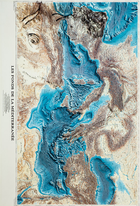 Europa, 1989 nanquim sobre papel impresso 101,5 × 88,5 cm